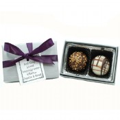 Gourmet Truffle 2 piece with Hang Tag