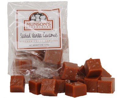 Salted Vanilla Caramels