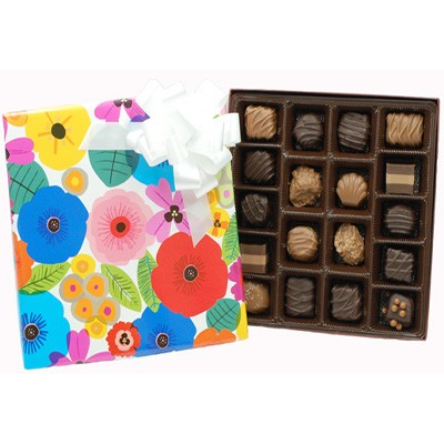 Spring Fancy Wrap Chocolate Assortment 8 oz