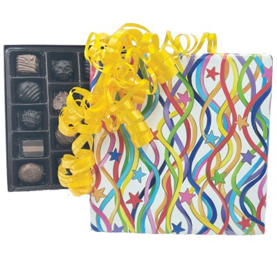 8 oz Assortment with Stars and Streamers Wrap