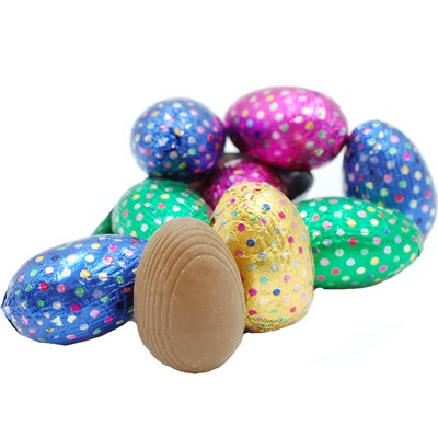 Milk Chocolate Foiled Caramel Egg