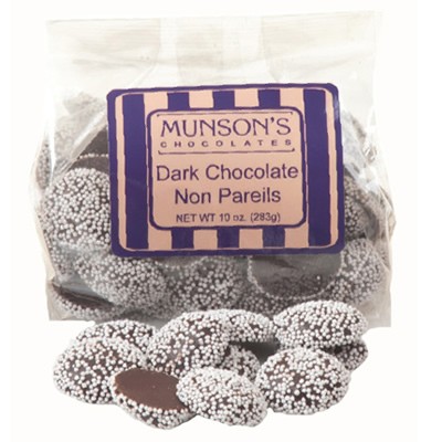 Dark Chocolate Non Pariels (Bagged) 10 oz