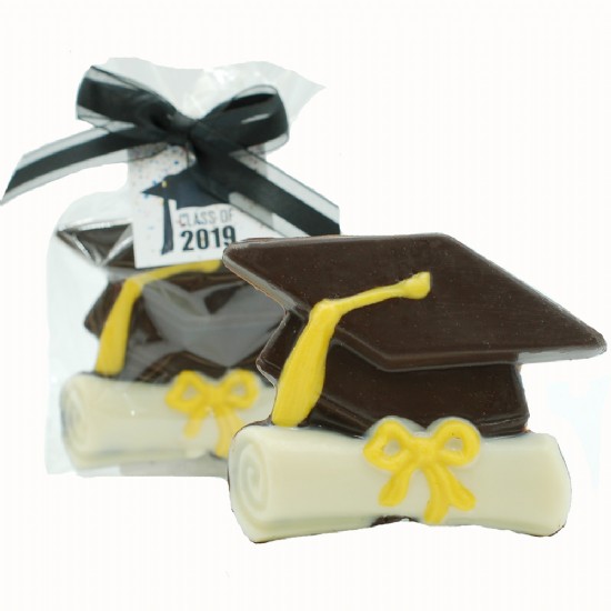 Chocolate Cap and Diploma