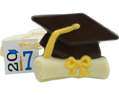 Chocolate Cap and Diploma
