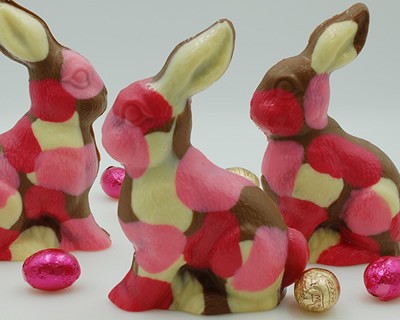 Lieutenant Nibbles Pink Camo Bunny 4 oz.