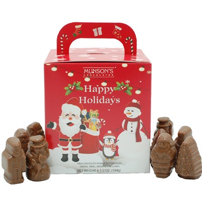 Peanut Butter Filled Santa & Friends Tote 6.1/2 oz.