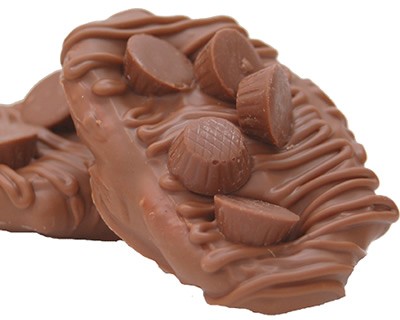 Peanut Butter W mini Peanut Butter Cups Jumbo Pretzel ( Minimum order 12)