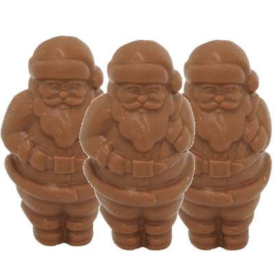 Chocolate Santa Trio 6 oz.