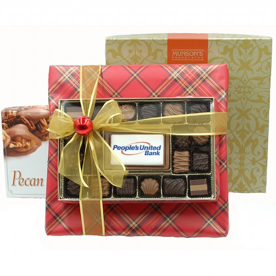 Seasons Greetings Picture Perfect Chocolate Tower 34 oz.