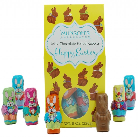 Milk Chocolate Bunny Tote 8 oz.