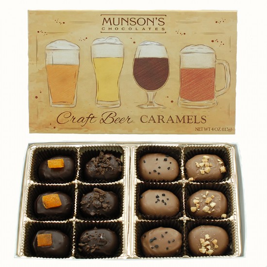 Craft Beer Caramels 4 oz.