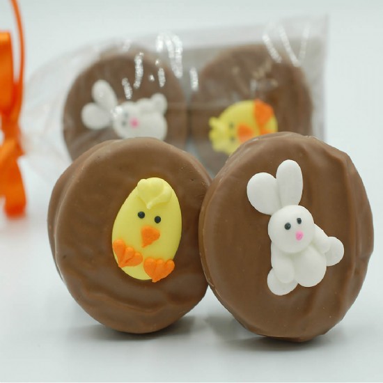 Milk Chocolate Covered Easter Oreos