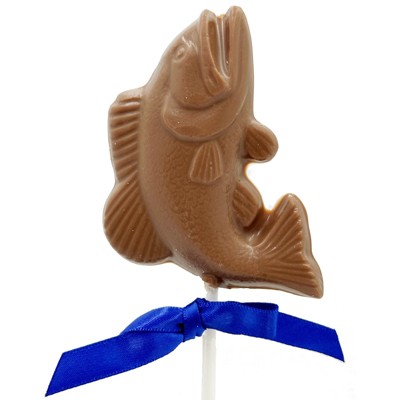 Milk Chocolate Fish Pop .75 oz.