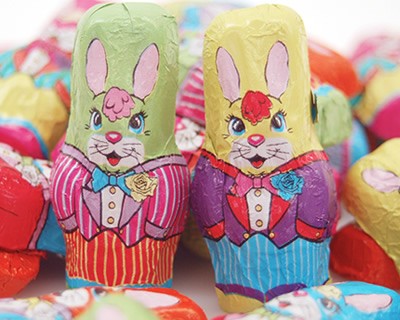 Chocolate Foiled Mini Rabbits 1 lb.