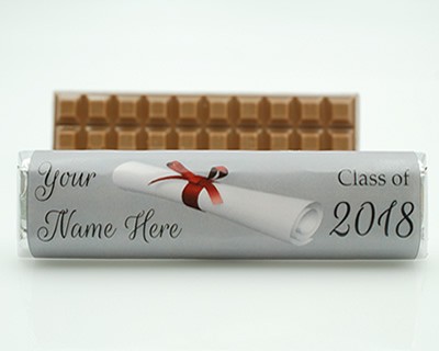 Custom Graduation Milk Chocolate Bar
