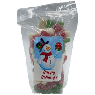 Sanded Gummy Snowmen and Trees 12 oz