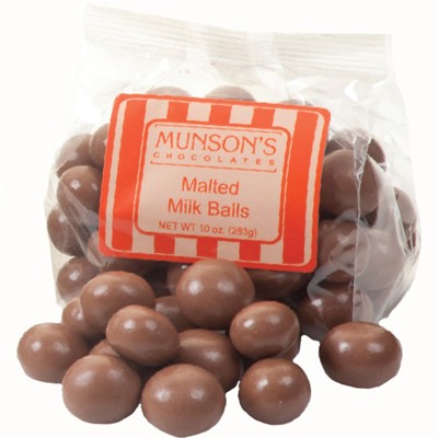 Milk Chocolate Malted Balls (Bagged) 10 oz.