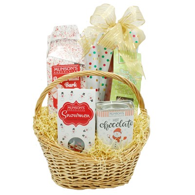 Merry & Bright Holiday Gift Basket- 39.5 oz.