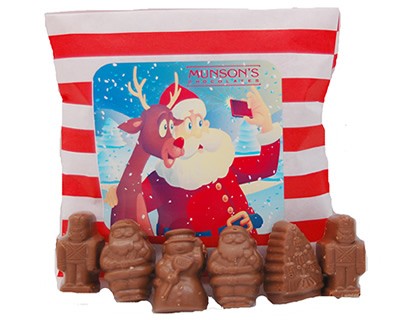 Peanut Butter Filled XMas Minis  2 oz