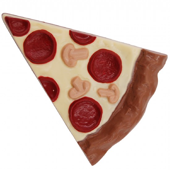 Chocolate Pizza Slice 6 oz.