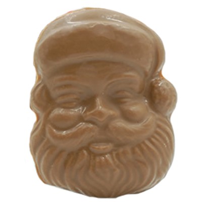 Chocolate Santa Face 2 oz.