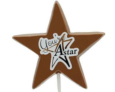 You are A Star Chocolate Pop 1.25 oz.