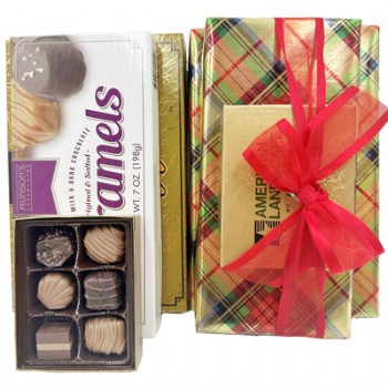 Deluxe Holiday Tower with Custom Logo 6 Pc Assortment (MINIMUM ORDER 5 BOXES)