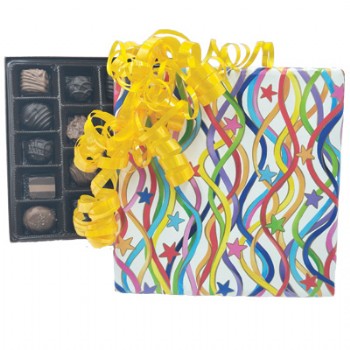 8 oz Assortment with Stars and Streamers Wrap