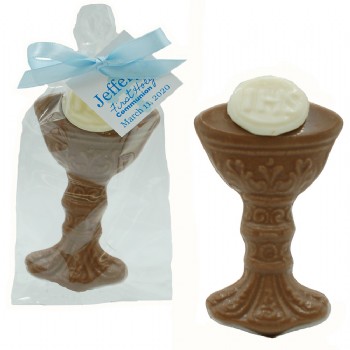 Chocolate Chalice with Host 1 1/2 oz
