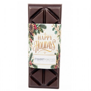 Custom Logo Holiday Wrapper DARK Break-Up Bar (8 Bars Per Case)