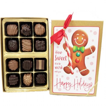 How SWEET it is to work with you 12 Piece Chocolate Assortment