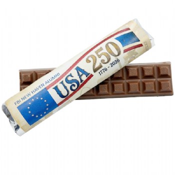 Milk Chocolate Bar with Custom Wrapper (30 bars per case)