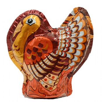 Dark Chocolate Foiled Turkey 1 oz.