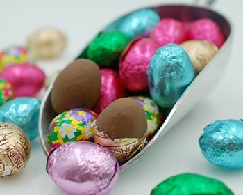 Milk Chocolate Foiled Eggs 1 lb.