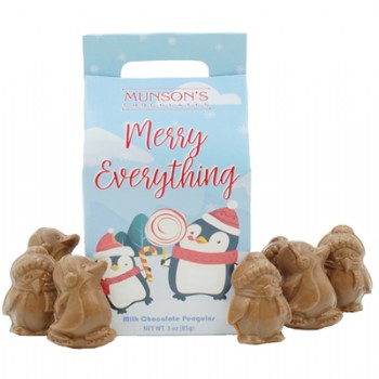 Milk Chocolate Penguins  3 oz.