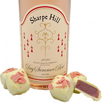 Raspberry Rosé Truffle (16 pieces)