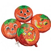 Foiled Milk Chocolate Pumpkin Pop 1 oz