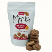 Milk Chocolate Mini Caramel Pretzels 6 oz.