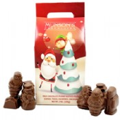 Peanut Butter Filled Santa & Friends Tote 3 oz.